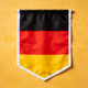 德国国家足球队旗帜 - 黑红黄三色横条